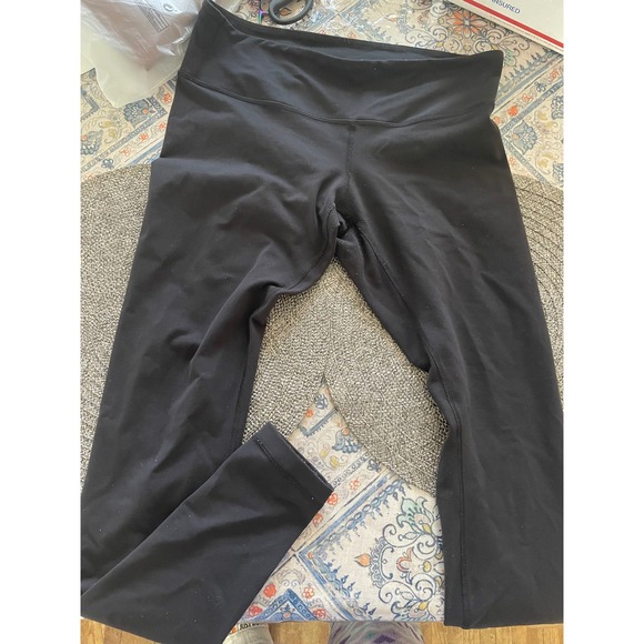 Lululemon Pants - Lululemon Wunder Under High Rise Leggings Black Size 10 Yoga Pants Activewear
